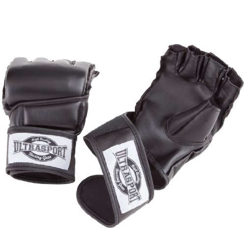 Ultrasport Serie Gear MMA Grappling Guantes de Boxeo, Unisex, Negro, M Ultrasport Serie Gear MMA Grappling Guantes de Boxeo, Unisex, Negro, M
