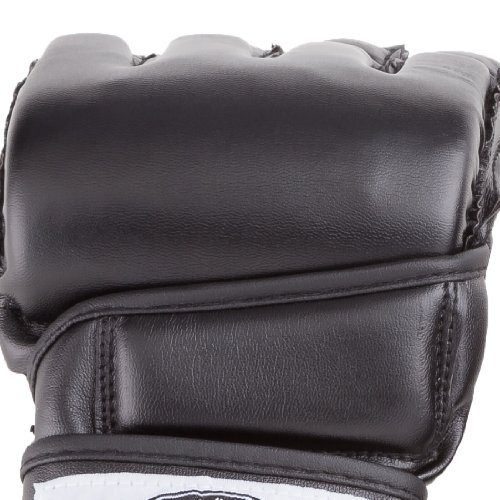 Ultrasport Serie Gear MMA Grappling Guantes de Boxeo, Unisex, Negro, M