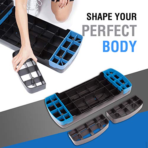 Ultrasport Step, Stepper óptimo para el aeróbic y el fitness, regulable en alturas diferentes, con superficie antideslizante,diferentes colores y tamaños,peso óptimo del usuario 150kg Ultrasport Step, Stepper óptimo para el aeróbic y el fitness, regulable en alturas diferentes, con superficie antideslizante,diferentes colores y tamaños,peso óptimo del usuario 150kg