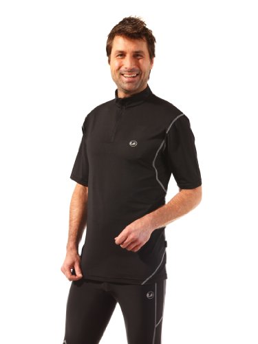 Ultrasport T-Shirt funzionale da uomo per praticare Sport Camiseta, Hombre, Negro/Gris, L Ultrasport T-Shirt funzionale da uomo per praticare Sport Camiseta, Hombre, Negro/Gris, L