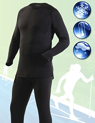 Ultrasport Thermal Underwear Set Conjunto, Hombre, Negro, S Ultrasport Thermal Underwear Set Conjunto, Hombre, Negro, S