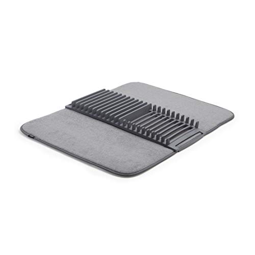 Umbra 330720-149, Escurreplatos plegable con escurridor, color: gris, 24x18 (61x45.7 cm) Umbra 330720-149, Escurreplatos plegable con escurridor, color: gris, 24x18 (61x45.7 cm)