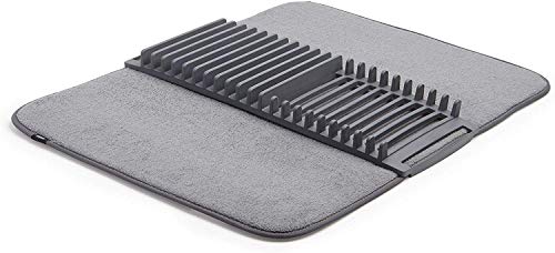 Umbra 330720-149, Escurreplatos plegable con escurridor, color: gris, 24x18 (61x45.7 cm) Umbra 330720-149, Escurreplatos plegable con escurridor, color: gris, 24x18 (61x45.7 cm)