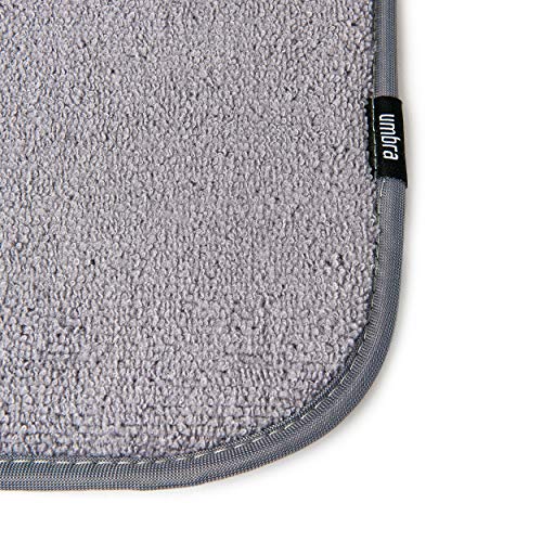 Umbra 330720-149, Escurreplatos plegable con escurridor, color: gris, 24x18 (61x45.7 cm)