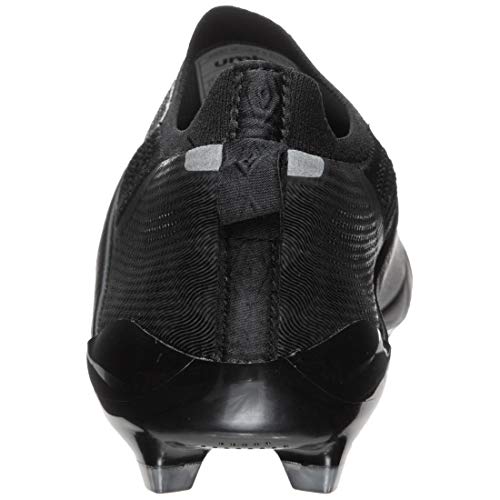 Umbro Medusae III Elite FG, Bota de fútbol, Black-White, Talla 12 US (46 EU)