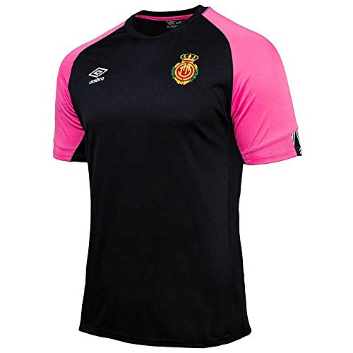 UMBRO RCD Mallorca Tercera Equipación 2019-2020, Camiseta, Negro, Talla S UMBRO RCD Mallorca Tercera Equipación 2019-2020, Camiseta, Negro, Talla S