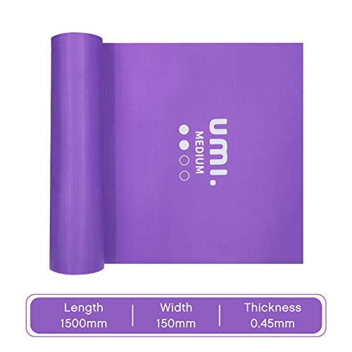 UMI. by Amazon -Bandas Elásticas Banda de Resistencia de Fitness Yoga Pilates, para rehabilitación y Terapia Física para Hombres y Mujeres Bandas Ejercicio (Lila, 1.5M) UMI. by Amazon -Bandas Elásticas Banda de Resistencia de Fitness Yoga Pilates, para rehabilitación y Terapia Física para Hombres y Mujeres Bandas Ejercicio (Lila, 1.5M)