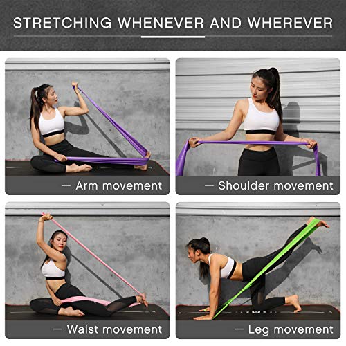 UMI. by Amazon -Bandas Elásticas Banda de Resistencia de Fitness Yoga Pilates, para rehabilitación y Terapia Física para Hombres y Mujeres Bandas Ejercicio (Lila, 1.5M) UMI. by Amazon -Bandas Elásticas Banda de Resistencia de Fitness Yoga Pilates, para rehabilitación y Terapia Física para Hombres y Mujeres Bandas Ejercicio (Lila, 1.5M)