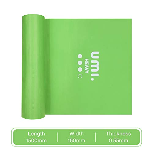UMI. by Amazon -Bandas Elásticas Banda de Resistencia de Fitness Yoga Pilates, para rehabilitación y Terapia Física para Hombres y Mujeres Bandas Ejercicio (Verde, 1.5M) UMI. by Amazon -Bandas Elásticas Banda de Resistencia de Fitness Yoga Pilates, para rehabilitación y Terapia Física para Hombres y Mujeres Bandas Ejercicio (Verde, 1.5M)