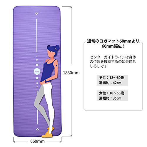 UMI. by Amazon -Colchón para Yoga NBR Colchoneta Ideal para Pilates Ejercicios Fitness Gimnasia Estiramientos 1830 * 660 * 10mm … UMI. by Amazon -Colchón para Yoga NBR Colchoneta Ideal para Pilates Ejercicios Fitness Gimnasia Estiramientos 1830 * 660 * 10mm …