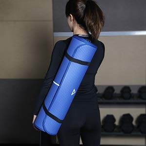 UMI. by Amazon -Colchón para Yoga NBR Colchoneta Ideal para Pilates Ejercicios Fitness Gimnasia Estiramientos 1830 * 660 * 10mm …