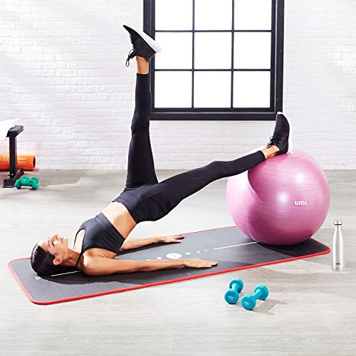 UMI. by Amazon -Colchón para Yoga NBR Colchoneta Ideal para Pilates Ejercicios Fitness Gimnasia Estiramientos 1830 * 660 * 10mm