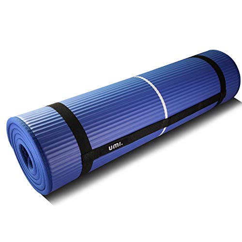 UMI. by Amazon -Colchón para Yoga NBR Colchoneta Ideal para Pilates Ejercicios Fitness Gimnasia Estiramientos 1830 * 660 * 10mm