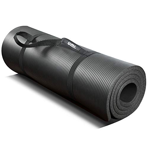 UMI. by Amazon - Colchonetas de Yoga Antideslizante Espesa para Pilates, Gimnasio Fitness or en Casa con Tirante UMI. by Amazon - Colchonetas de Yoga Antideslizante Espesa para Pilates, Gimnasio Fitness or en Casa con Tirante