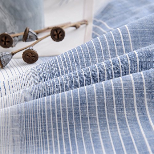 UMI. Essentials 100% Cotton Yarn Dyed Duvet Cover Set with One Pillow Case,155x220+1x80x80cm UMI. Essentials 100% Cotton Yarn Dyed Duvet Cover Set with One Pillow Case,155x220+1x80x80cm