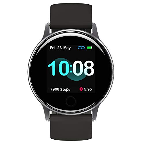 UMIDIGI Reloj Inteligente con Esfera Personalizada, Smartwatch para Hombres y Mujer con Monitor de Frecuencia Cardíaca, Resistente Al Agua hasta 5ATM, 14 Modos Deportivos UMIDIGI Reloj Inteligente con Esfera Personalizada, Smartwatch para Hombres y Mujer con Monitor de Frecuencia Cardíaca, Resistente Al Agua hasta 5ATM, 14 Modos Deportivos