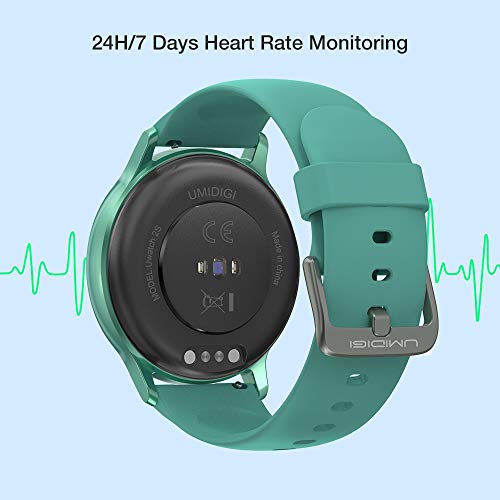 UMIDIGI Smartwatch para Hombres, Uwatch 2S Reloj Inteligente con Esfera Personalizada con Sueño Monitor de Frecuencia Cardíaca Pulsera, 14 Modos Deportivos UMIDIGI Smartwatch para Hombres, Uwatch 2S Reloj Inteligente con Esfera Personalizada con Sueño Monitor de Frecuencia Cardíaca Pulsera, 14 Modos Deportivos
