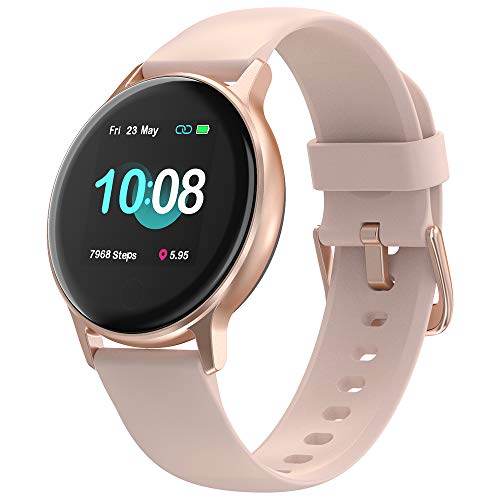 UMIDIGI Smartwatch para Mujer, Uwatch 2S Reloj Inteligente con Esfera Personalizada con Sueño Monitor de Frecuencia Cardíaca Pulsera, 14 Modos Deportivos