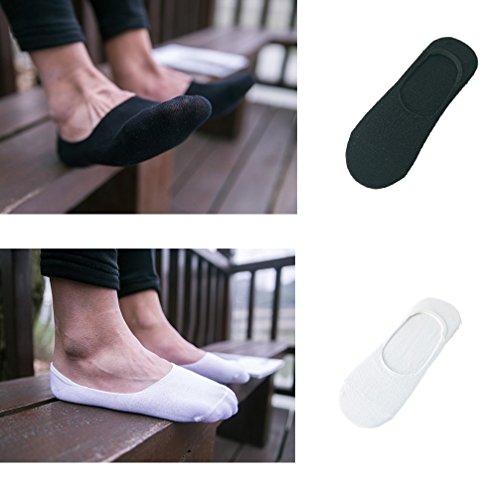UMIPUBO 10/6 Pares Calcetines para hombres Invisibles De Algodón Calcetines Cortos Elástco Con Silicona Antideslizante Anti-olor UMIPUBO 10/6 Pares Calcetines para hombres Invisibles De Algodón Calcetines Cortos Elástco Con Silicona Antideslizante Anti-olor