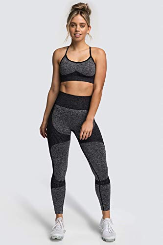 UMIPUBO Mallas Pantalones Deportivos Leggings Mujer Yoga y Pilates Alta Cintura Gran Elásticos Fitness Running Training Fitness Estiramiento