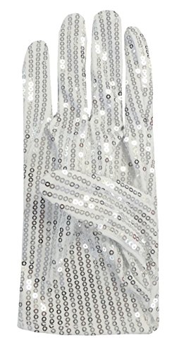 Un guante de lentejuelas en el estilo de Michael Jackson (White Sequin Gloves) Un guante de lentejuelas en el estilo de Michael Jackson (White Sequin Gloves)