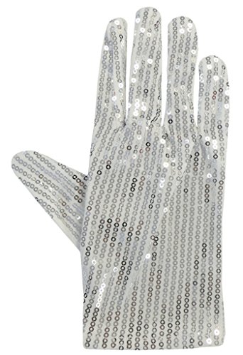 Un guante de lentejuelas en el estilo de Michael Jackson (White Sequin Gloves)