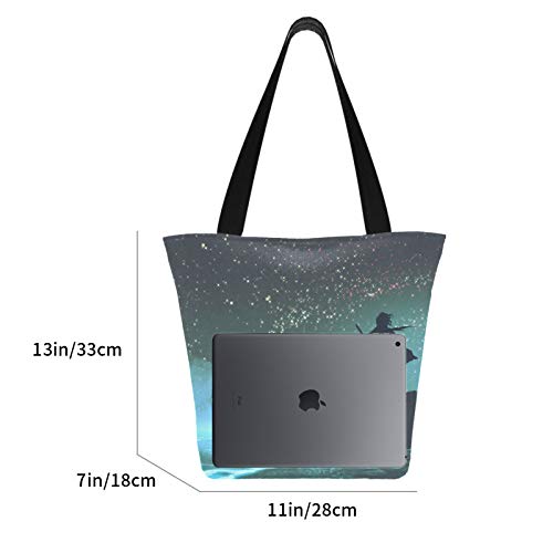 Un hombre remando un bote 11 × 7 × 13 pulgadas, lavable a máquina, resistente, bolso de mano de poliéster para mujeres, plegable, reutilizable, reutilizable, para compras Un hombre remando un bote 11 × 7 × 13 pulgadas, lavable a máquina, resistente, bolso de mano de poliéster para mujeres, plegable, reutilizable, reutilizable, para compras