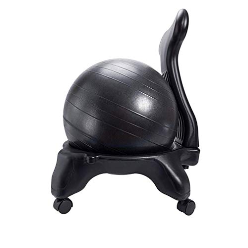 Unbne Balance Ball Chair, Balón Robusto, Antideslizante y Hipoalergénico,Bola para Pilates, Yoga, Fitness, Embarazo y Sentarse.
