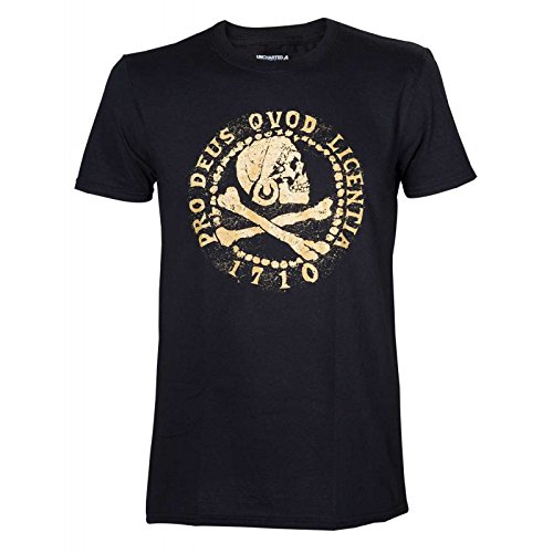 Uncharted 4 T-Shirt -L- Pro Deus Qvod Licentica,Gr [Importación Alemana]