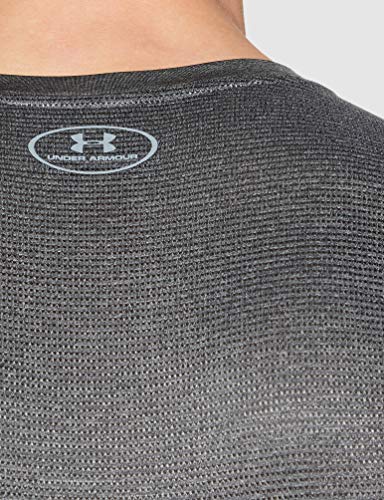 Under Armour 1257466-090 Camiseta, Hombre, Gris, L