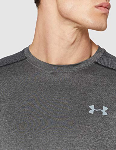 Under Armour 1257466-090 Camiseta, Hombre, Gris, L