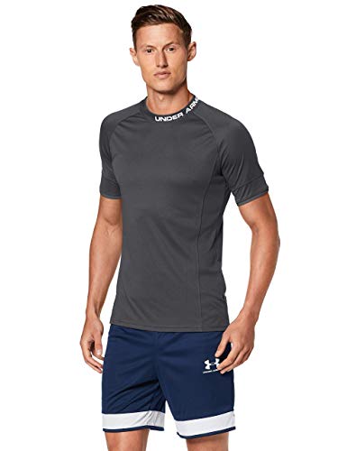 Under Armour Challenger III Training Top Camisa Manga Corta, Hombre, Negro, LG