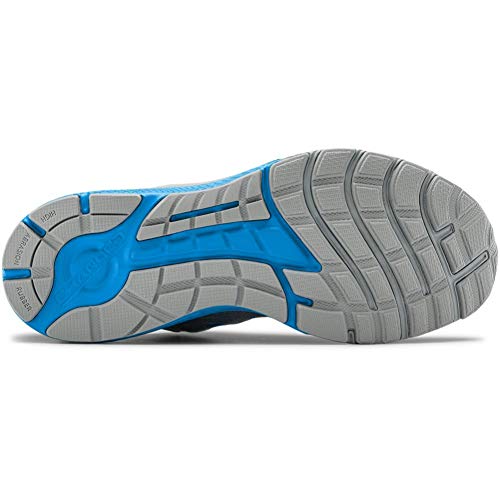 Under Armour Charged Escape 3 EVO, Calzado Deportivo Hombre, Mod Gris/Mod Gris/Azul Eléctrico (100), 44 EU