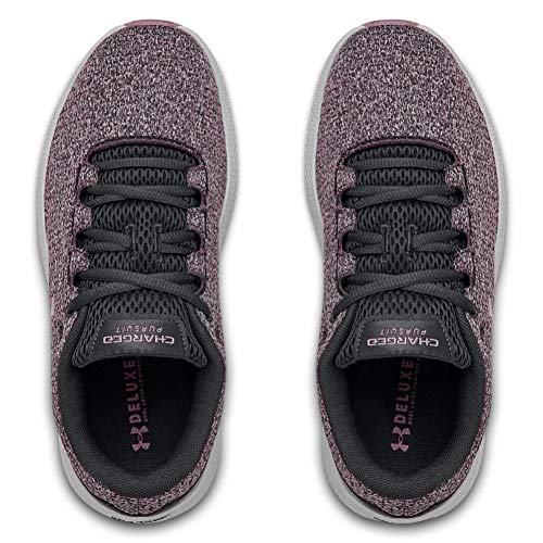 Under Armour Charged Pursuit 2 Twist, Zapatillas De Running Mujer, Blackout Purple/Halo Gris/Slate Purple (500), 38.5 EU Under Armour Charged Pursuit 2 Twist, Zapatillas De Running Mujer, Blackout Purple/Halo Gris/Slate Purple (500), 38.5 EU