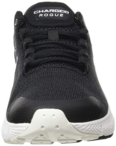 Under Armour Charged Rogue 2 Twist, Zapatillas para Correr Hombre, Blanco Negro 001, 47 EU