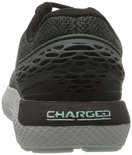 Under Armour Charged Rogue 2 Twist, Zapatillas para Correr Mujer, Negro Blanco Esmalte Azul 001, 38.5 EU Under Armour Charged Rogue 2 Twist, Zapatillas para Correr Mujer, Negro Blanco Esmalte Azul 001, 38.5 EU