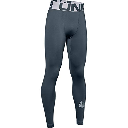 Under Armour Coldgear Armour Leggings Legging, Niños, Gris, YSM