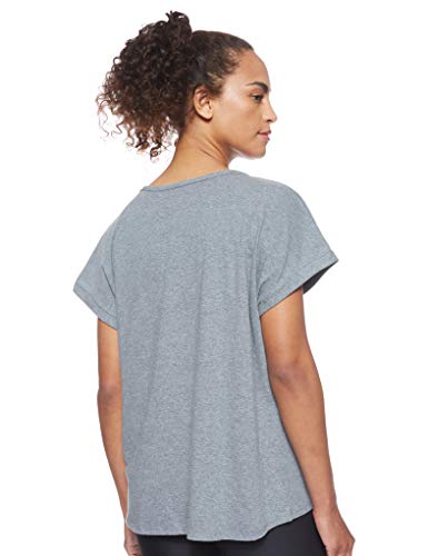 Under Armour Graphic Sportstyle Fashion SSC Camiseta, Mujer, Gris (Pitch Gray Light Heather/Mojo Pink 012), S Under Armour Graphic Sportstyle Fashion SSC Camiseta, Mujer, Gris (Pitch Gray Light Heather/Mojo Pink 012), S
