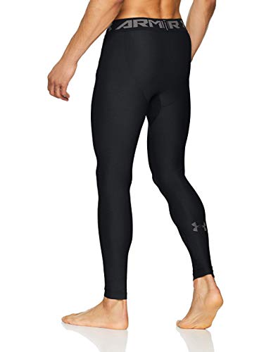 Under Armour Heatgear 2.0 Leggings, Hombre, Negro (Black/Graphite (001), XL