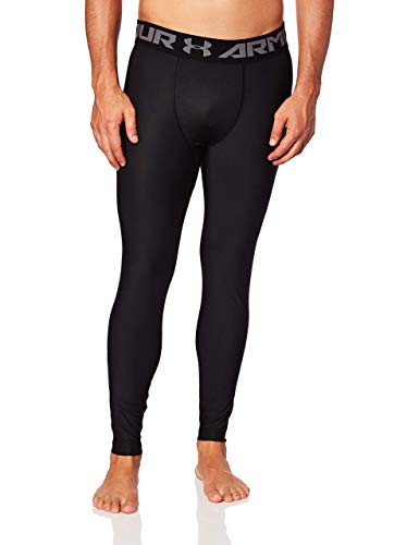 Under Armour Heatgear 2.0 Leggings, Hombre, Negro (Black/Graphite (001), XL Under Armour Heatgear 2.0 Leggings, Hombre, Negro (Black/Graphite (001), XL