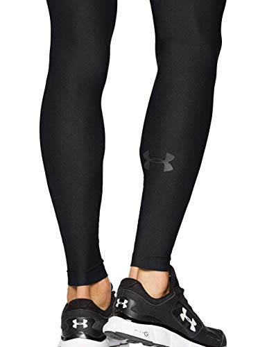 Under Armour Heatgear 2.0 Leggings, Hombre, Negro (Black/Graphite (001), XL Under Armour Heatgear 2.0 Leggings, Hombre, Negro (Black/Graphite (001), XL