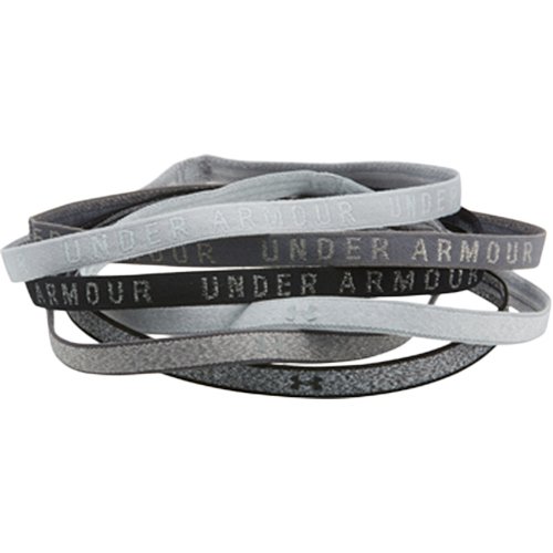 Under Armour Heather Mini Headband (6Pk) Venda, Mujer, Gris, OSFA