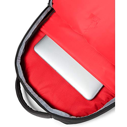 Under Armour Hustle 4.0, accesorio deportivo, mochila para portátil resistente al agua unisex, gris (Jet Gray/Jet Gray/Beta (010)), Taglia unica