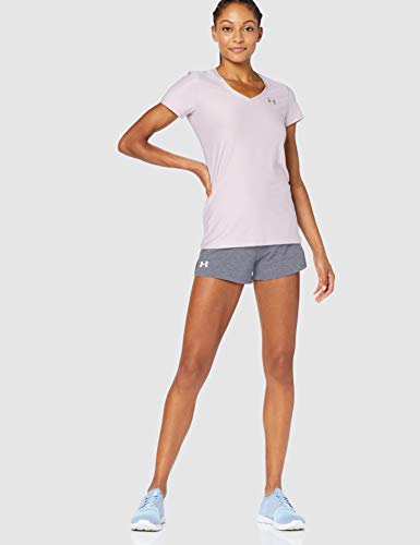 Under Armour Launch Sw 5'' Short Corto, Mujer, Negro, SM