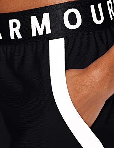 Under Armour Play Up 2-In-1 Corto, Mujer, Negro, XL Under Armour Play Up 2-In-1 Corto, Mujer, Negro, XL