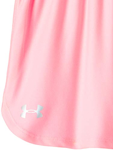 Under Armour Play Up Solid Corto, Niñas, Rosa, YXL