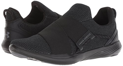 Under Armour Precision X X NM, Zapatillas de Deporte Mujer, Negro (Black/Graphite), 43 EU