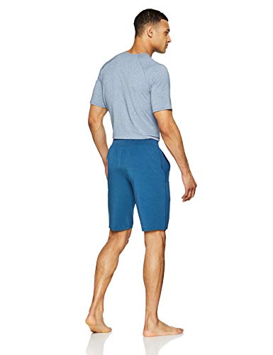 Under Armour Recovery Sleepwear Short Ropa Interior, Hombre, Azul (Petrol Blue/Metallic Silver 438), S