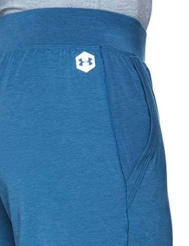 Under Armour Recovery Sleepwear Short Ropa Interior, Hombre, Azul (Petrol Blue/Metallic Silver 438), S Under Armour Recovery Sleepwear Short Ropa Interior, Hombre, Azul (Petrol Blue/Metallic Silver 438), S