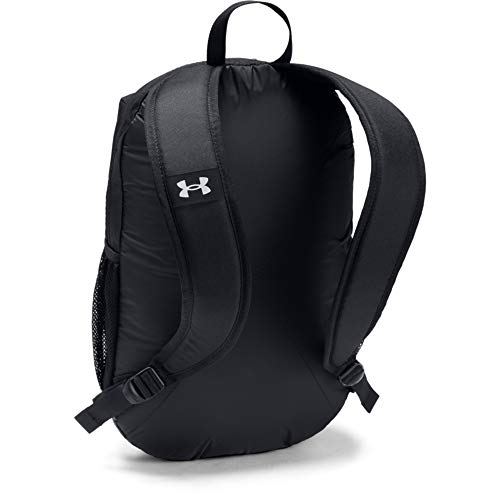 Under Armour Roland B Mochila con Dos Compartimentos Grandes con Cremallera, Unisex Adulto, Negro (Black/Black/Silver (001), Taglia única